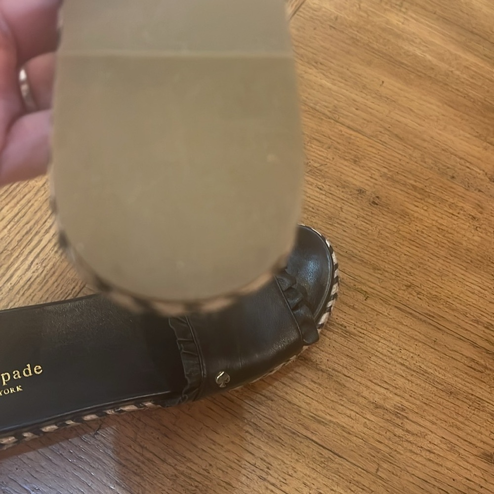 KATE SPADE Slip On Slides 7 1/2 | Designer sandals 7 1/2 - Picture 9 of 10